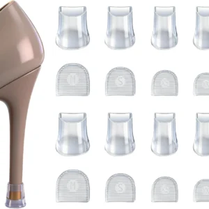 Soogree High Heel Protectors- Heel Stoppers Heel Repair Caps Covers