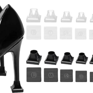 10 Pairs High Heel Protectors 5 Sizes Heel Repair Caps Covers & Heel