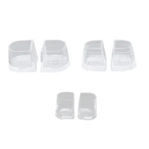 2 Pcs High Heel Protectors Silicone Heel Caps Latin Stilettos Dancing Cover
